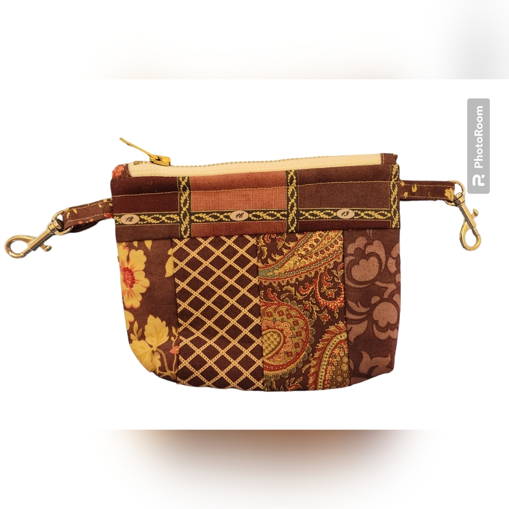 Patchwork Design Boho Wristlet - image 1
